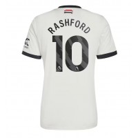 Camisa de Futebol Manchester United Marcus Rashford #10 Equipamento Alternativo 2024-25 Manga Curta